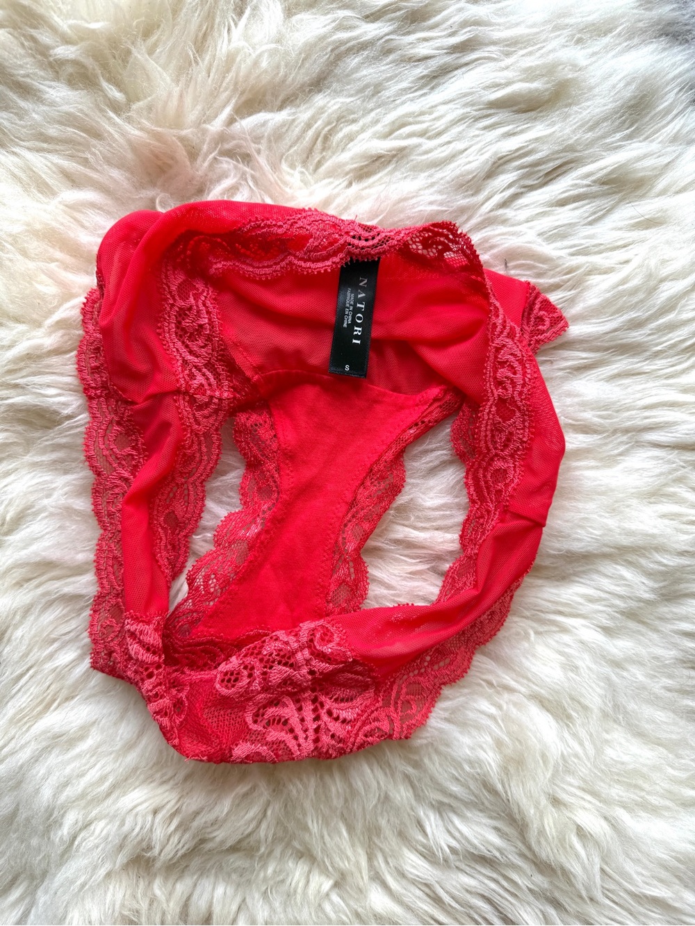 Natori NWOT Feathers Hipster Brief in Bonfire - S - Picture 4 of 4